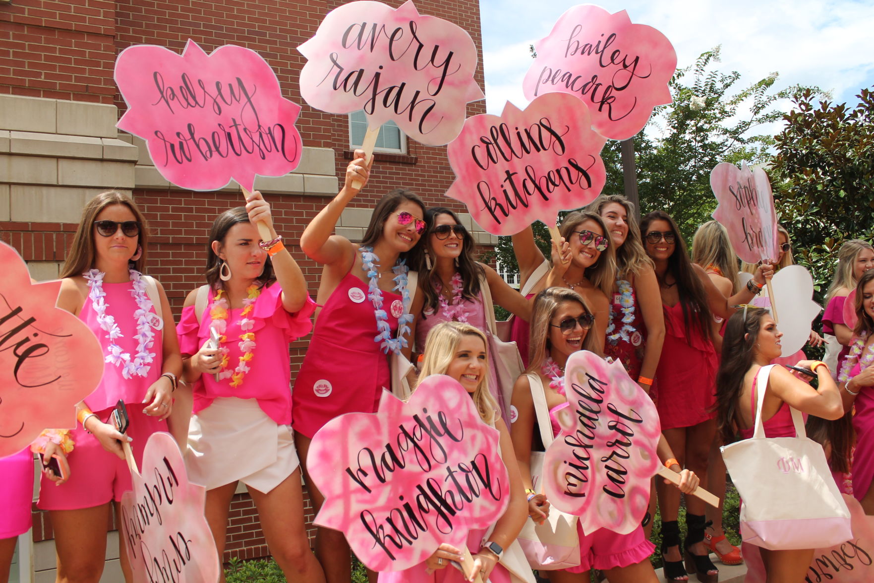 Auburn University bid day 2018